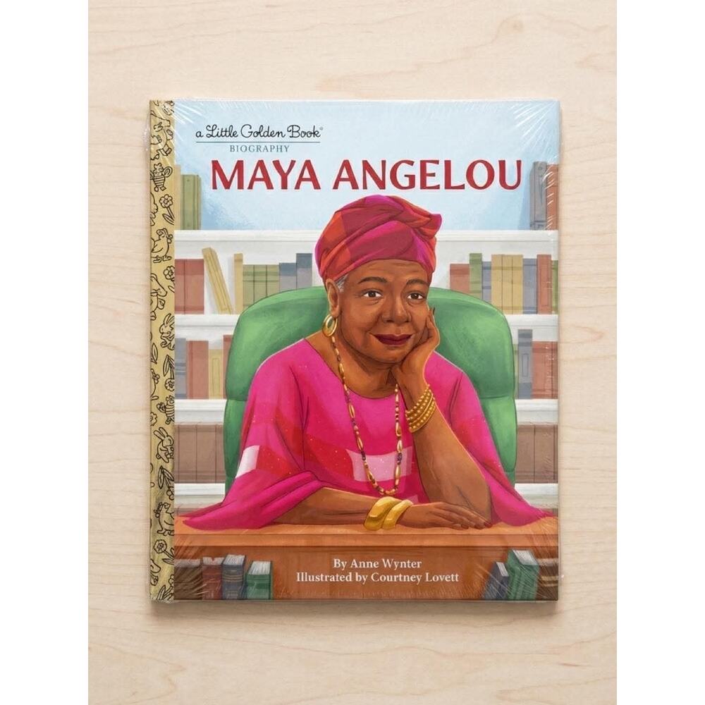 NEW Maya Angelou: A Little Golden Book Biography Hardcover Kids Book (2025)